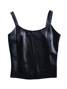 Lafayette 148 New York Deep Navy Silk Tank Size 4